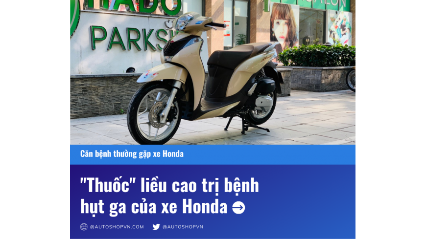Xe Honda Bị Hụt Ga Đầu – Các Anh Đã Từng Gặp Chưa? Nâng Cấp Phần Mềm